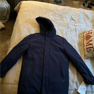 Calvin Klein Navy Hooded Jacket